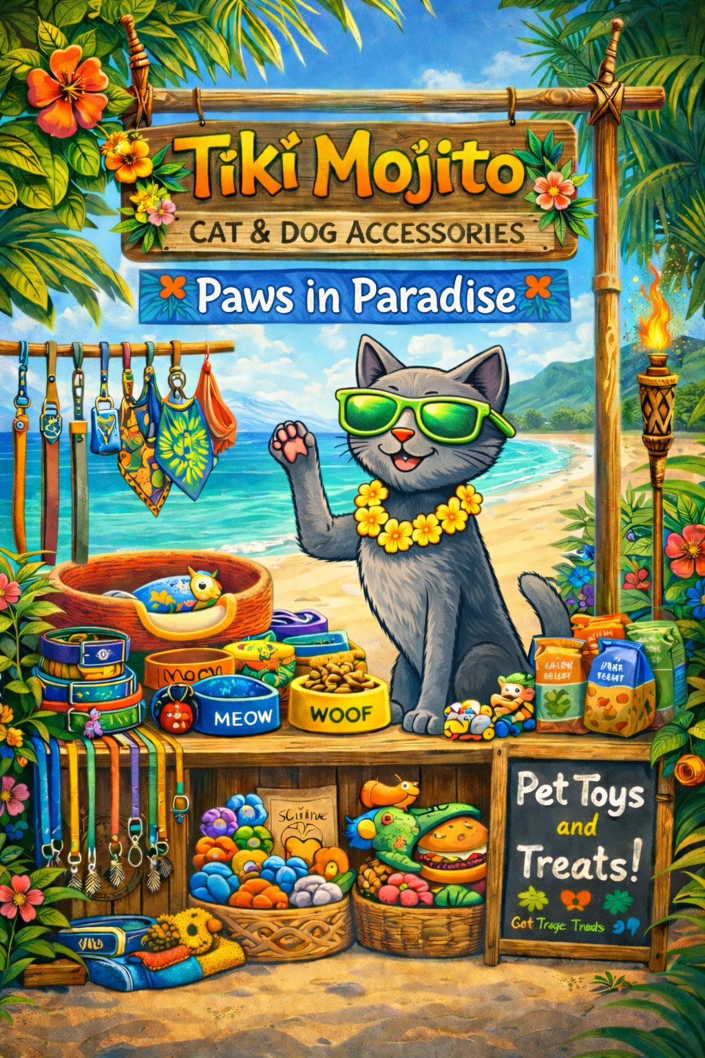 Paws in Paradise