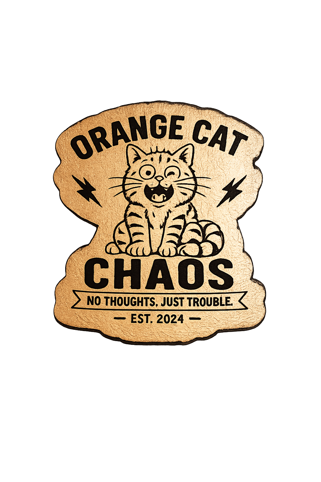 Orange Cat Patch