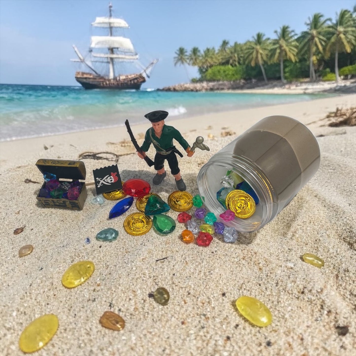 Pirate Fun Sensory Jar | Fun Fidget Toy