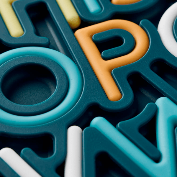 Alphabet PushPeel Sensory Board