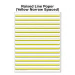 Bright Lines Raised Line Paper