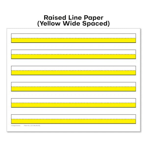Bright Lines Raised Line Paper