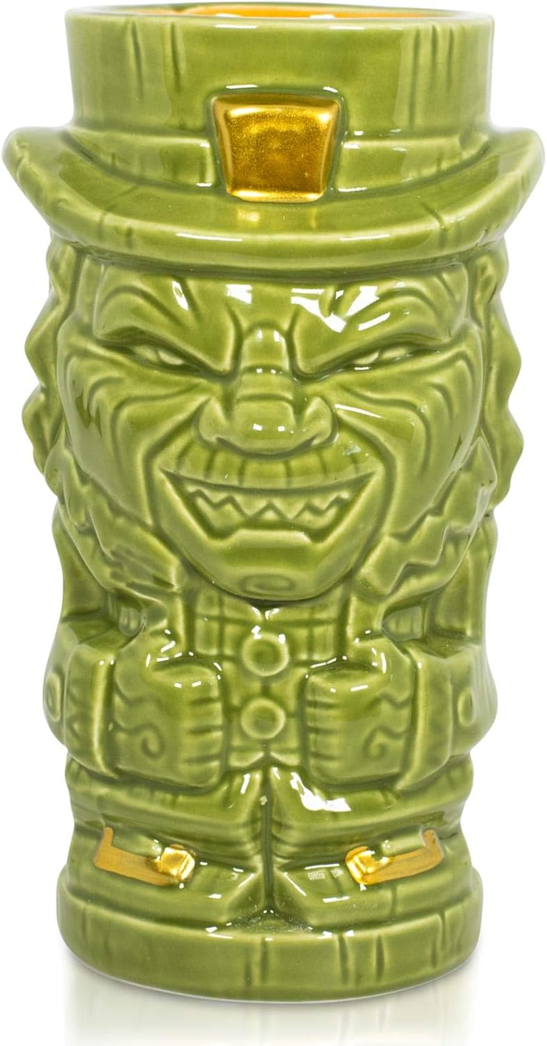 Geeki Tikis Leprechaun Character Horror Movie Tiki Mug