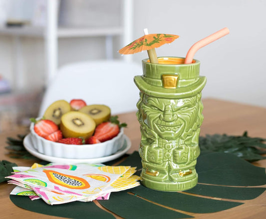 Geeki Tikis Leprechaun Character Horror Movie Tiki Mug