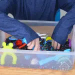 Outer Space Sensory Bin