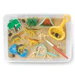 Dinosaur Dig Sensory Bin