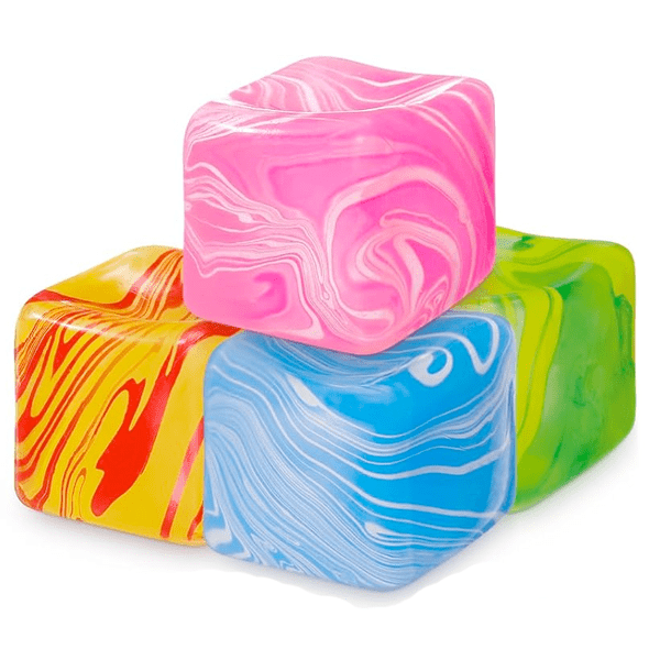 Tie Dye Sugar Stress Cubes