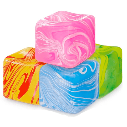 Tie Dye Sugar Stress Cubes
